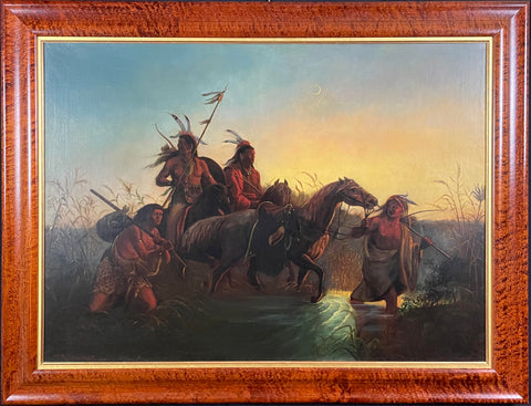 The Captive Charger, 1880 by W. R. Hassett