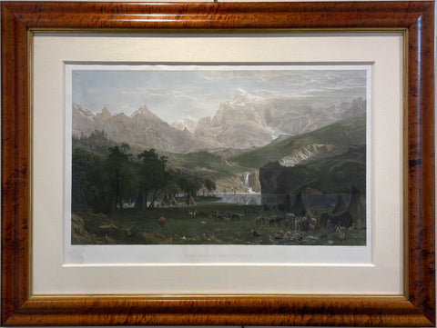 Albert Bierstadt 'The Rocky Mountains'