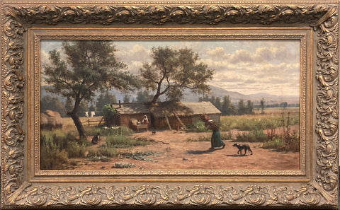 Settlement in the Napa Valley, Near St. Helena, California 1885 Virgil Williams