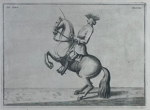 Baron D'eisenberg. Le Cerf. 1759