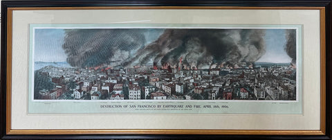 Destruction of San Francisco by Earthquake and Fire, April 18th, 1906