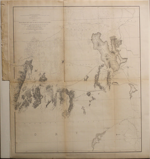 Beckwith and Egloffstein. Map No. 2 From Great Salt Lake to the Humboldt Mountains. 1856.