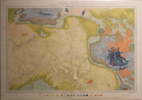 F.V. Hayden. Atlas of Colorado and Portions of Adjacent Territories. 1881.