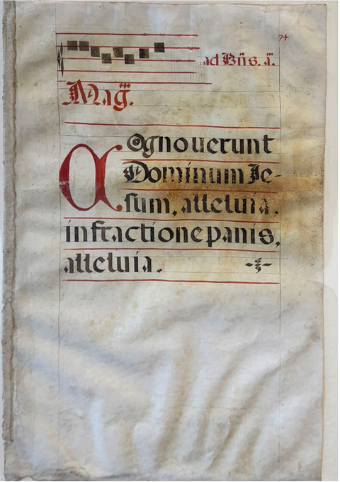 Cognoverunt Dominum in fractione panis