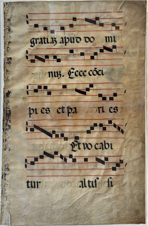 Gratias apud Dominum...
