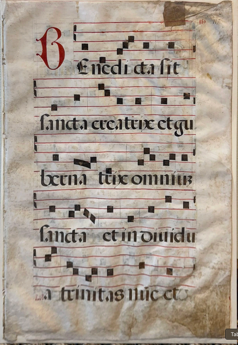 Sixteenth-Century Gregorian Chant Antiphonals