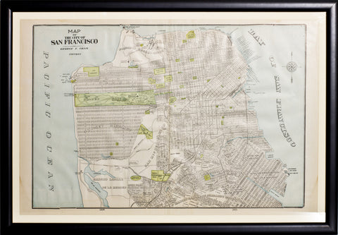 Map of the City of San Francisco, 1908
