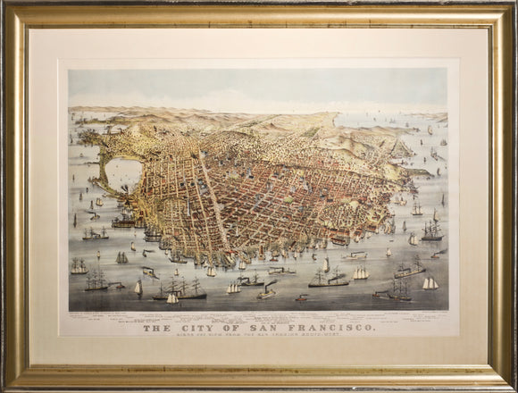 Currier & Ives. The City of San Francisco. 1878