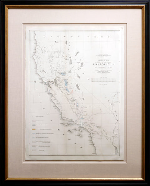 Geological Map of a Part of the State of California