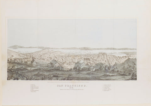 Panoramic View of San Francisco (1854)
