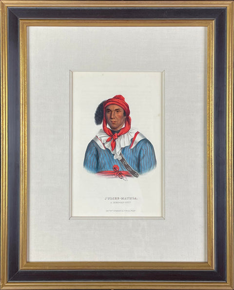 JULCEE-MATHLA, A Seminole Chief