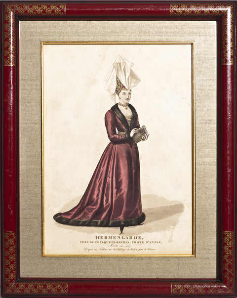 Hermengarde, Fille de Foulgue-Rechin, Comte D'anjou, Costumes des Femmes