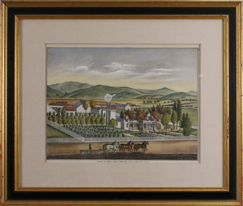 Residence and Farm of Daniel Inman ESQ., Livermore, Alameda County