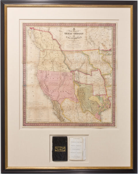 A New Map of Texas, Oregon, and California