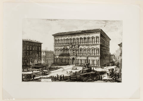 Veduta del Palazzo Farnese