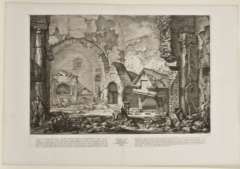 Veduta dell'Ingresso della Camera Sepolcrale di L.Arrunzio