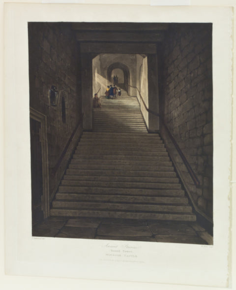 Ancient Staircase, Round Tower, Windsor Castle