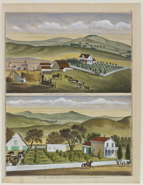 Residence and Farms of Geo. C. Stanely