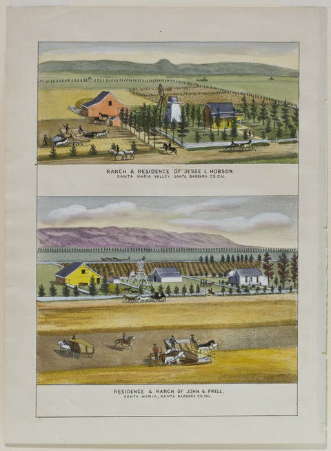 Residence and Ranch of John G Prell