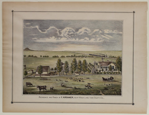 Residence and Ranch of F. Krishner