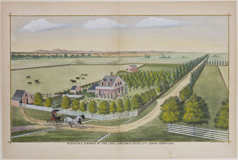 Residence and Ranch of Late J.H.M. McCarty