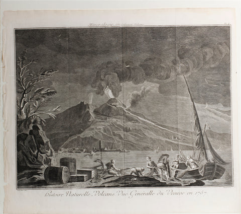 Volcans, Vue Generalle du Vesuve en 1757