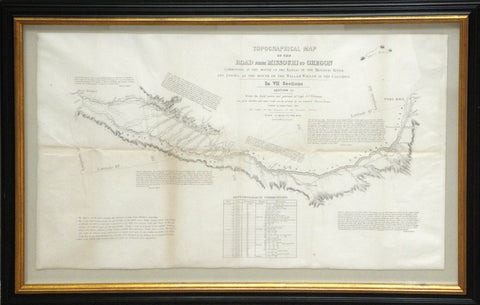 Pruess. The Oregon Trail. 1846